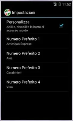 Numeri Utili android App screenshot 7